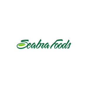 Seabra Foods logo with stylized green text.