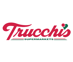 Trucchi's Supermarkets logo with stylized text.
